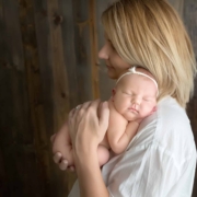 Ashley Neuweg with Her New Born