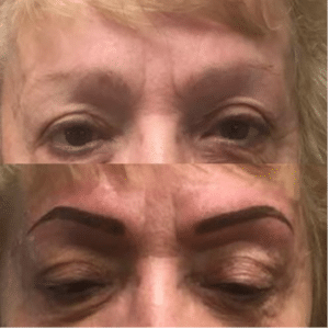 Full Brow Re-Creation, Microblading + Shading