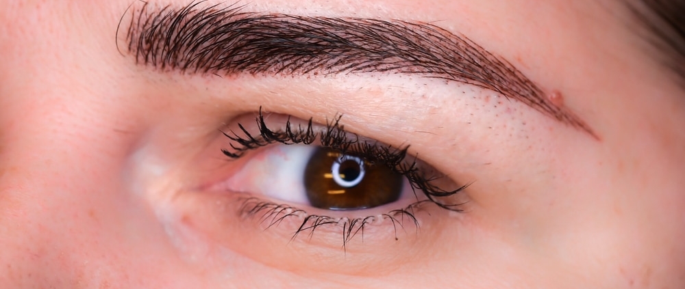 Brow and Eye Enhancement Close Up