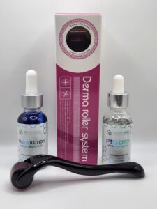 peptide trio products derma roller system
