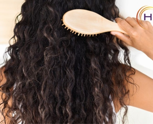 Low porosity hair banner